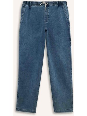 DeFacto Yumuşak Dokulu Wide Leg Jean PANTOLON G9104AX26SP