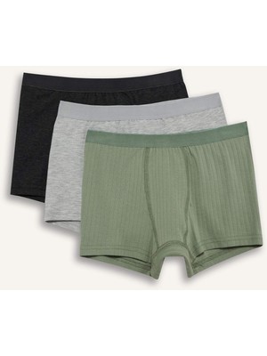 DeFacto Penye 3lü Boxer Erkek ÇOCUK G8445A826SP