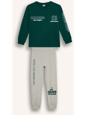 DeFacto Regular Fıt 2li Pijama Takımı Erkek ÇOCUK G9972A826SP