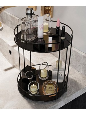 UltraMint Çok Amaçlı 2 Katlı Banyo ve Makyaj Organizeri