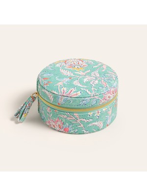 UltraMint Yeşil Pvc Takı Kutusu 12X12X6.5 Cm, Şık ve Fonksiyonel Saklama Çözümü