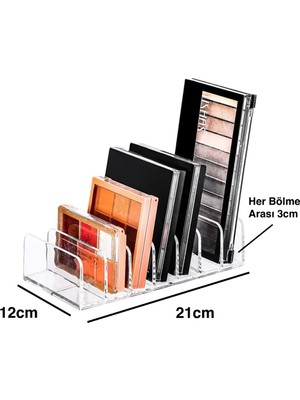 UltraMint 2'li Göz Farı ve Makyaj Paleti Organizeri, Şık ve Pratik Makyaj Seti