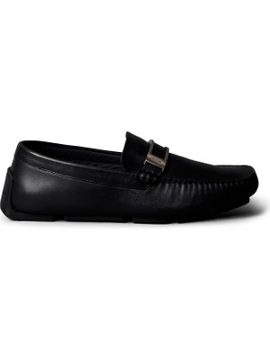 Calvin Klein Siyah Erkek Loafer Drıver Bıt Lth