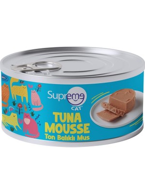 Delixa Supreme Ton Balıklı Püre 85GR 24'lü Islak Mama