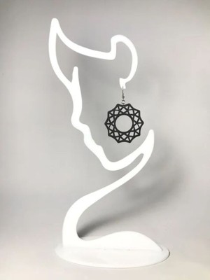 UltraMint Şık Küpe Mankeni Takı ve Makyaj Organizeri, Pratik ve Zarif Tasarım