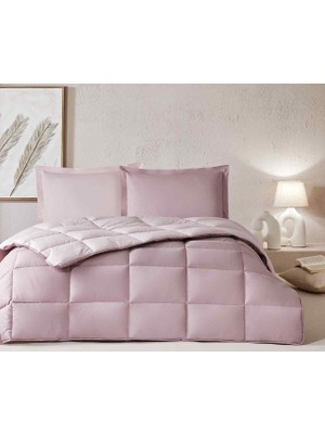 Özdilek Yatak Seti Ranforce Çift Kişilik  Rose-Pudra Colourıst