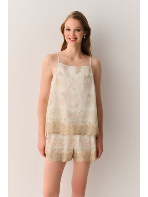 Suwen Rustic Atlet Şort Pijama Takımı