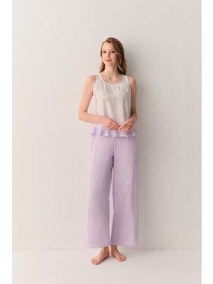 Suwen Amy Atlet Pantolon Pijama Takımı