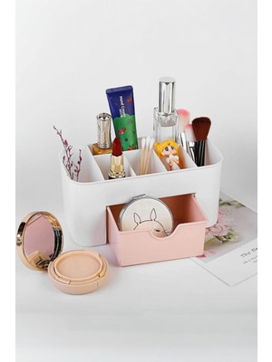 UltraMint Çok Amaçlı Bölmeli Makyaj ve Takı Organizeri, Saat Saklama Kutusu