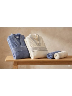 Özdilek Nev Twıll Mavi-Krem Aile Seti