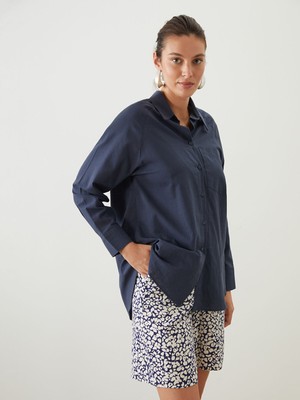 Lc Waikiki Yeni Sezon Beli Lastikli Çiçekli Kadın Şort