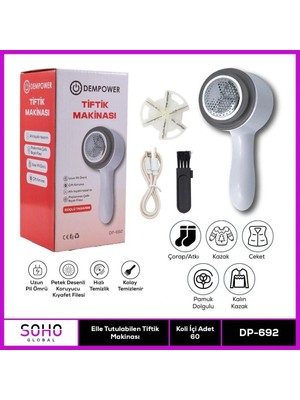 Eco Port Elle Tutulabilen Tiftik Makinesi