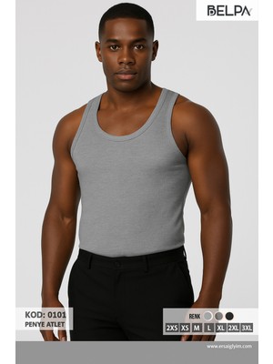 Belpa Ersa Iç Giyim Erkek Penye Atlet 6'lı