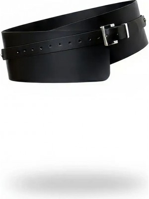 MiraLive Siyah Kadın Kemer Kalın Bel Korse Tipi - BRF1128