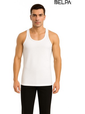 Belpa Ceylanoğlu Ribana Erkek Sporcu Atlet 6'lı %100 Pamuklu