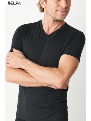 Belpa Ersa Iç Giyim Modal Erkek V Yaka T-Shirt 3'lü