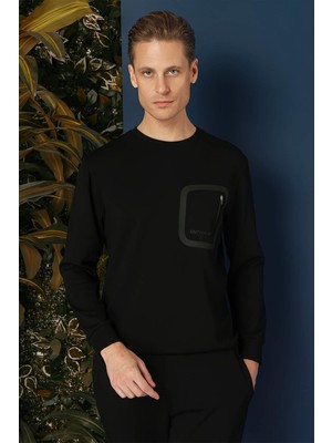 Efor TS 874 Slim Fit Siyah Spor T-Shirt