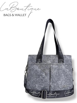 La Boutique Lb Çanta 2808 Kırçıl Gri