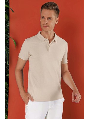 Efor Ts 845 Bej Spor T-Shirt