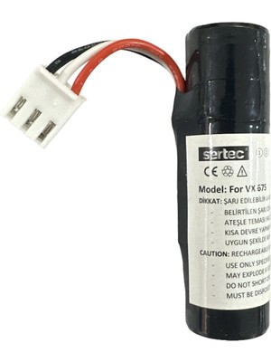 Eco Port Sertec - Verifone/hugın Vx 675 Pos Uyumlu Batarya