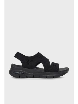 Skechers Arch Fit Kadın Siyah Sandalet 119458 Bbk