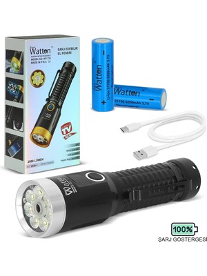 Eco Port 2800 Lümen Özel Seri Yeşil Lazer Özellikli Mıknatıslı WT-735