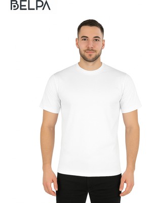 Belpa Ceylanoğlu Penye Süprem Erkek Sıfır Yaka Atlet 6'lı % 100 Pamuk