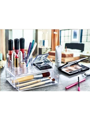 UltraMint Küçük Çekmeceli Makyaj Organizeri, Kozmetik Düzenleyici, Şık ve Pratik