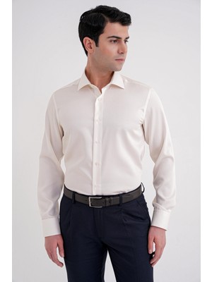 Efor GK 734 GÖMLEK Slim KREM KLASİK