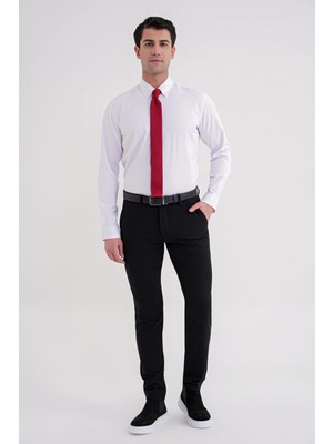 Efor Gk 754 Gömlek Slim Beyaz