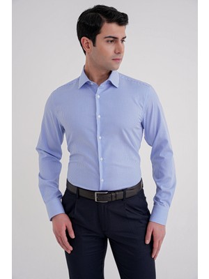 Efor Gk 751 Gömlek Comfort Mavi