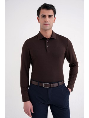 Efor Ts 921 T-Shırt Comfort Kahverengi