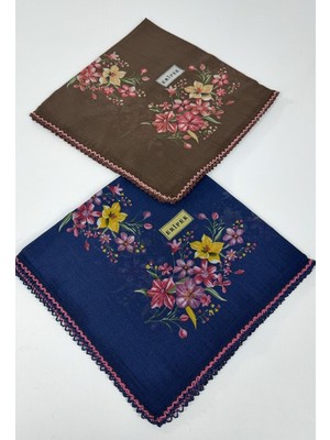 Eripek Oyalı Organik - 2\'li Set-  Pamuklu Yazma  0606132 05