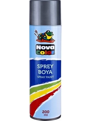 Nova Color Sprey Boya 200 ml Gri NC-810