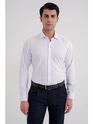 Efor Gk 755 Gömlek Slim Beyaz