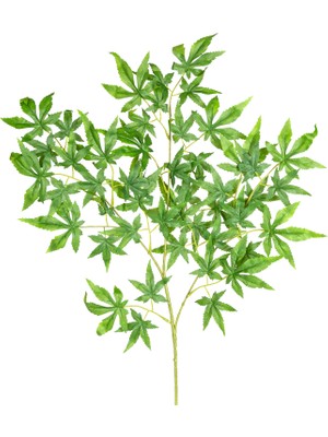 Herdekora Yapay Çınar Yaprağı, Yeşil - 60 cm