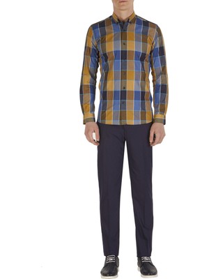 Efor P 1015 Slim Fit Lacivert Klasik Pantolon