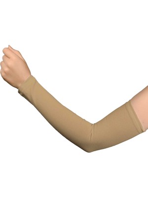 Altobeh Pratik Tesettür Kolluk Penye Namaz Kolluğu Düz - Gold