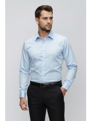 Efor Gk 649 Gömlek  A.mavi Klasik