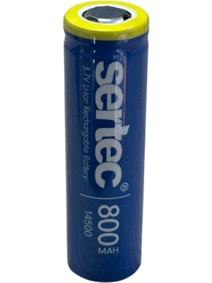 Eco Port Sertec 3.7V Li-Ion 14500 Aa - 800 Mah 3c Şarjlı Pil