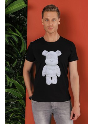 Efor Ts 855 Siyah Spor T-Shirt
