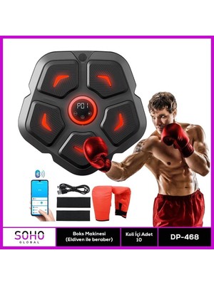 Eco Port Boks Makinesi Eldiven Ile Beraber