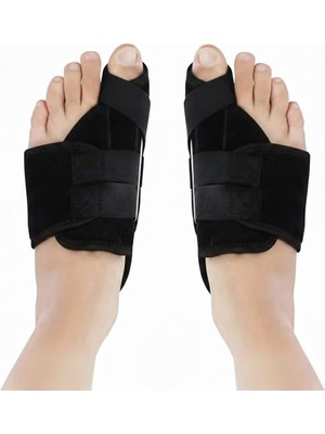 Akselife 2'li Medikal Halluks Valkus Gece Ateli Ayak Baş Parmak Ateli Bunyon Koruyucu 1 Çift