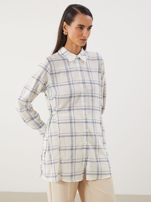 Lc Waikiki Yeni Sezon Ekose Kadın Gömlek Tunik