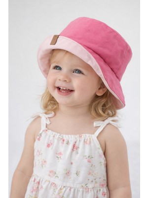 CottoVera Çift Taraflı Keten Bucket Şapka | Hafif, Şık ve Dayanıklı