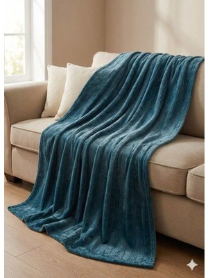 Özdilek (Nev)Battaniye Soft Embos Atl.yeşil Çift Kişilik