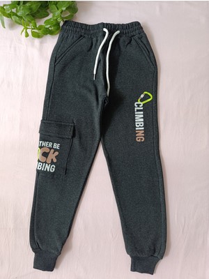  climbing kargo cep kışlık şardonlu erkek eşofman tek alt füme