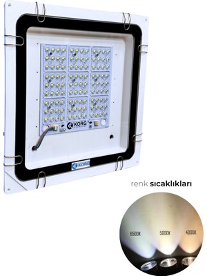 Korg Aydınlatma Mete 100 Watt Yüksek Tavan Armatürü 6500K 90 Derece