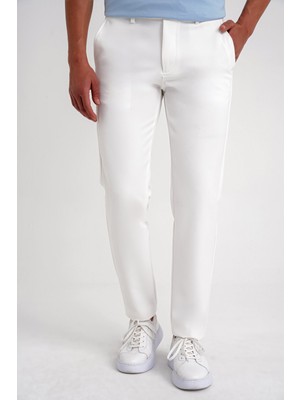 Efor P 1195 Pantolon Comfort Beyaz Kanvas