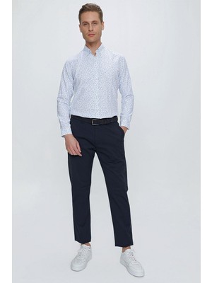 Efor P 1108 Slim Fit Lacivert Spor Pantolon